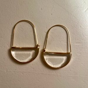 Beautiful crescent earrings